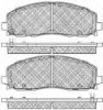 FIAT 168144163AE Brake Pad Set, disc brake